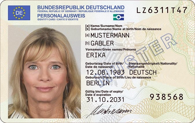 German ID Card