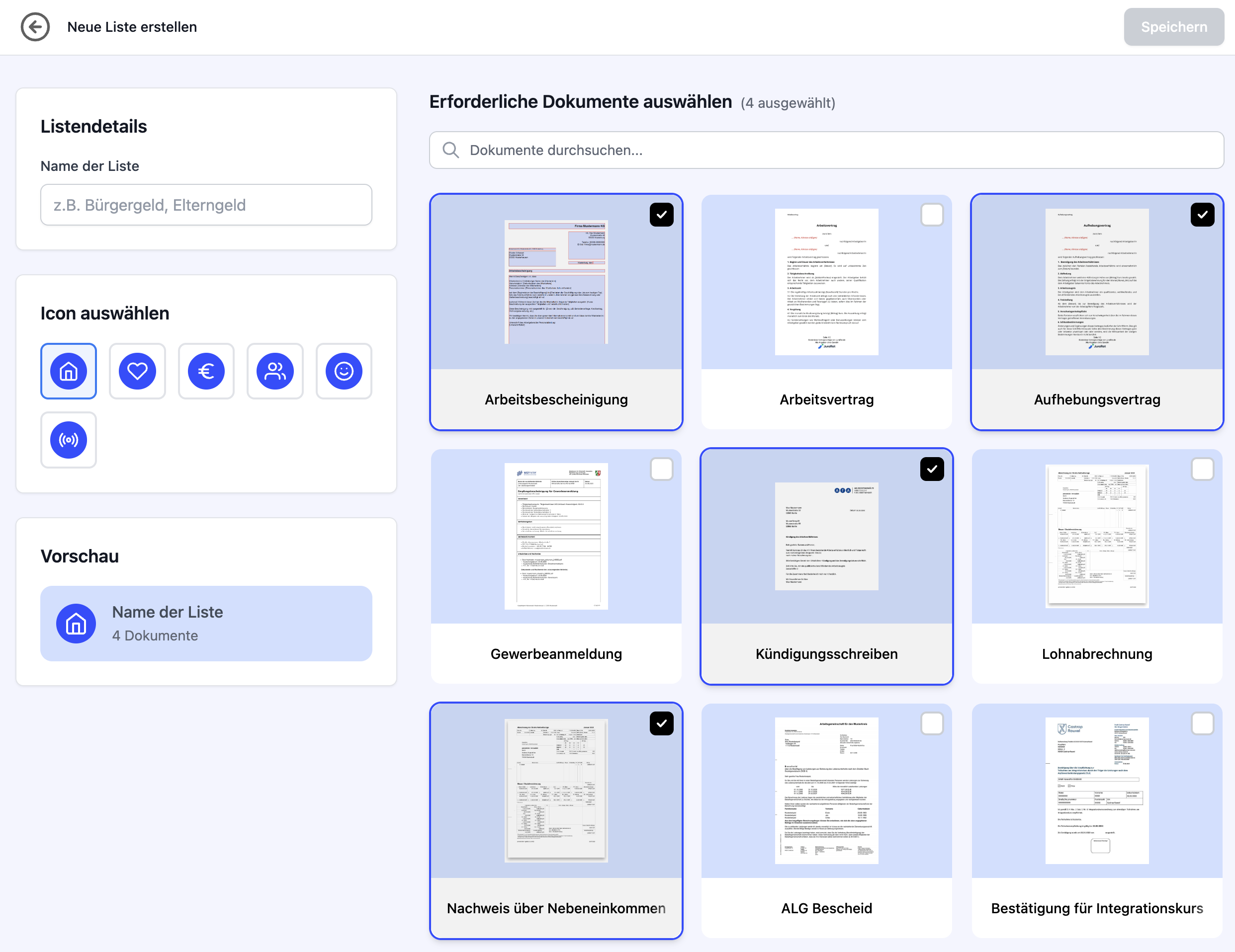 SocialGuide Desktop Ansicht