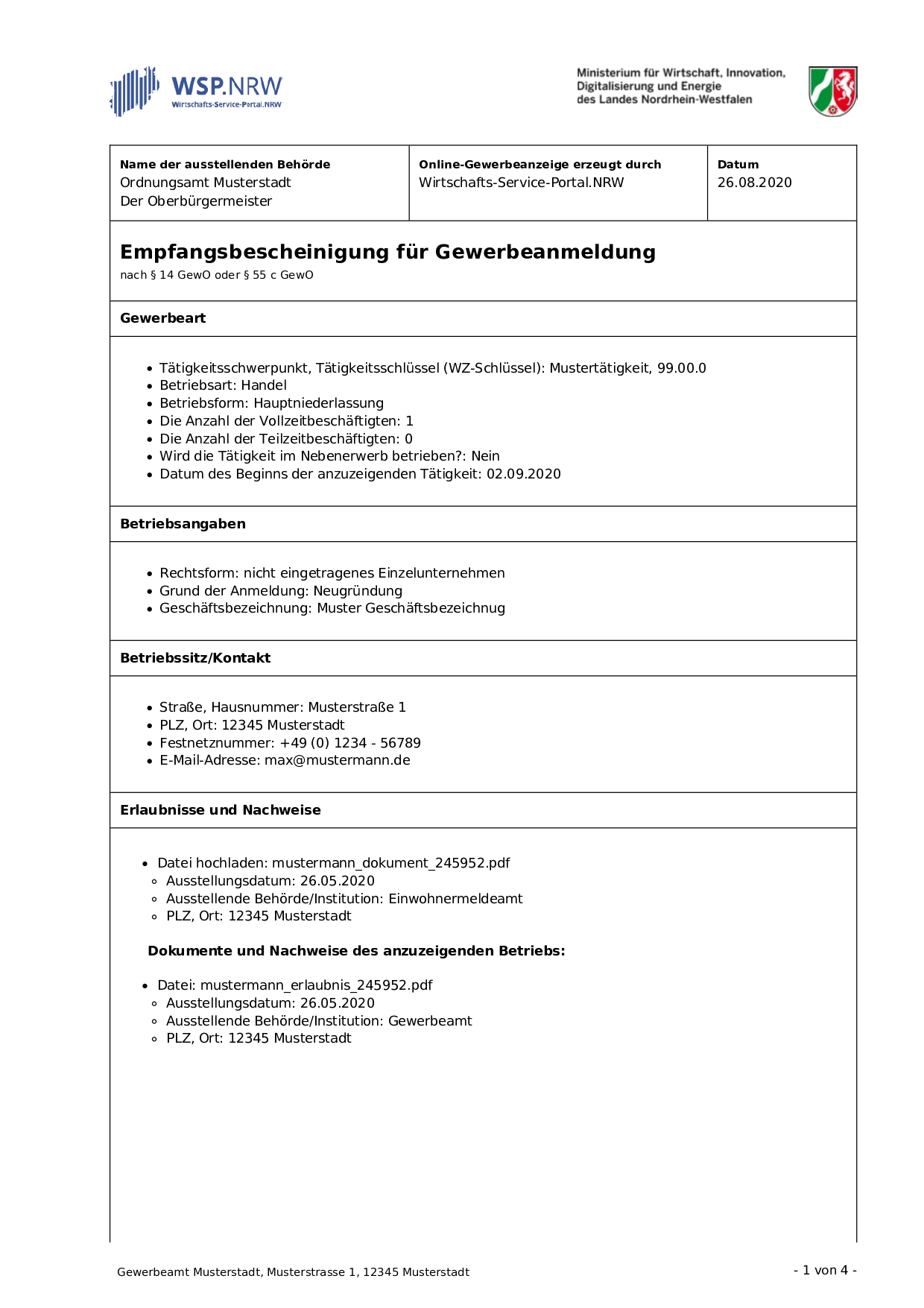 Business Registration